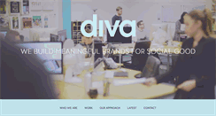 Desktop Screenshot of divacreative.com